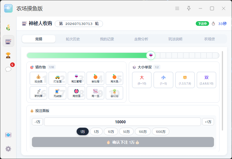 神秘人收购竞猜